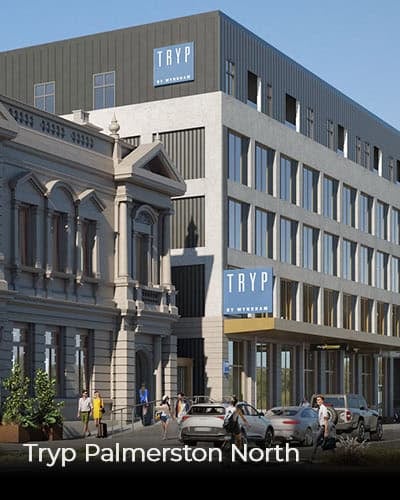 Exterior view of TRYP Palmerston North